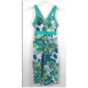 Prana Green Print Quinn Racerback Sundress medium